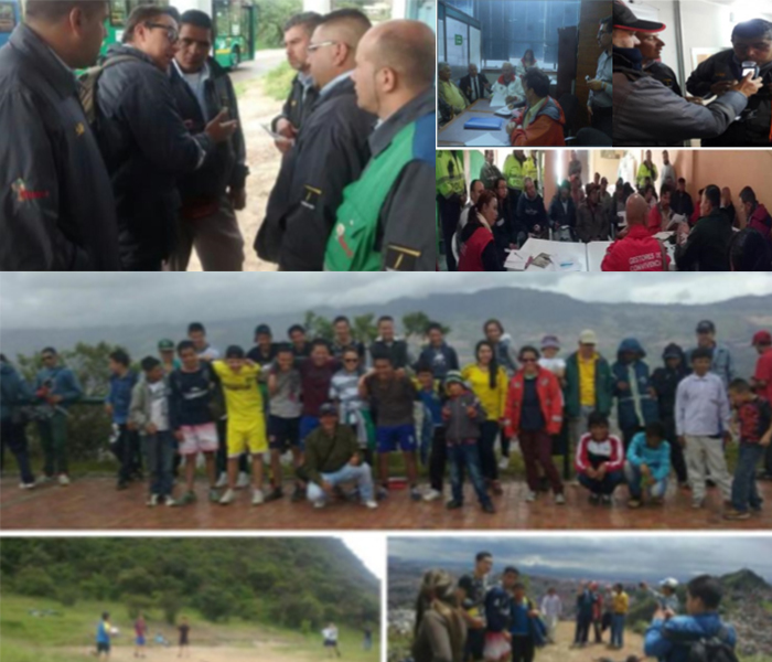  La empresa concesionaria ORGANIZACIÓN SUMA realizó brigadas de prevención y sensibilización en la localidad de Ciudad Bolívar a los operadores