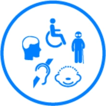 Personas discapacidad parcial