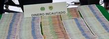 Dinero incautado por la policía de TransMilenio