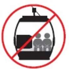 Prohibido ocupar los asientos con objetos