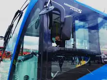 Cabina de bus nuevo del SITP