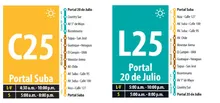 recorrido-de-la ruta-C25-L25