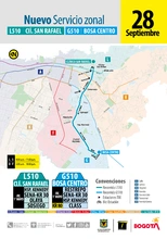 Mapa de la ruta LG510