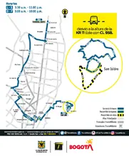 A partir del 5 de abril la ruta zonal T63 Terminal Norte - San Luis modificará su recorrido en el sector de San Luis