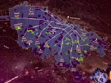 Proyección del mapa de biciestaciones
