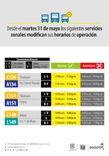 Afiche_Ajuste de horarios de servicios zonales_UF16 - Mayo 2022-01