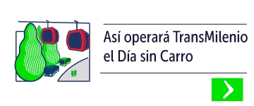 Así operará el Sistema TransMilenio el Día sin Carro-anuncio