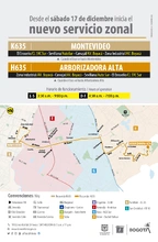 Conoce el nuevo servicio K635 - H635 que te conecta desde Montevideo a Arborizadora Alta