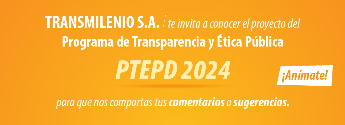 Invitación a la participación para la formulación de Programa de Transparencia y Ética Pública 2024