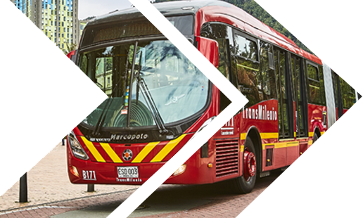 Bus troncal de TransMilenio de Bogotá