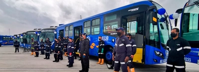 Con 320 buses zonales nuevos, TransMilenio sigue renovándose para reverdecer a Bogotá
