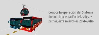 Así operará TransMilenio este 20 de julio de 2022