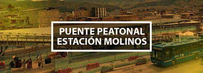 Estación Molinos tendrá cierre temporal del ingreso por el costado sur