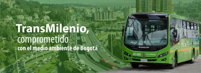 TransMilenio, comprometido con el medio ambiente de Bogotá