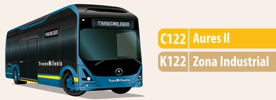 Modificación del trazado de los servicios zonales C122 y K122