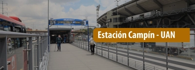 Estación Campín - UAN presenta modificaciones