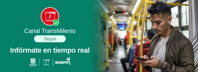 TransMilenio lanza nuevo canal de información del Sistema en tiempo real para los usuarios