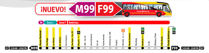 Nuevo Servicio M99 - F99