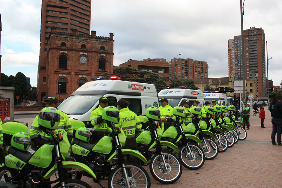 Policía TransMilenio cuenta con nuevos vehículos para la vigilancia del Sistema