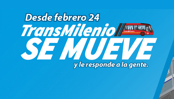 Desde el 24 de febrero, TransMilenio implementa nuevos cambios en algunas de sus estaciones