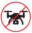 Prohibido el uso de drones