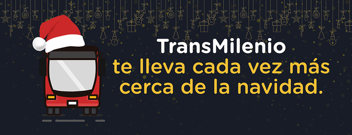 TransMilenio te lleva cada vez más cerca de la navidad