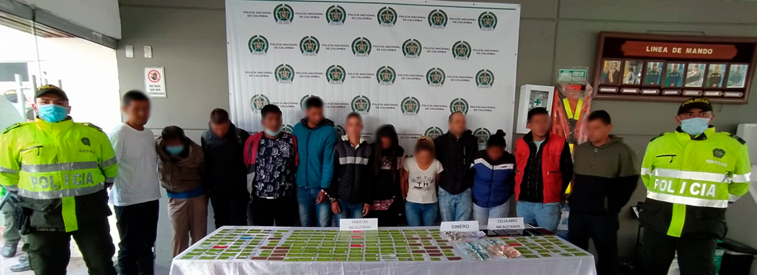 12 capturados por venta fraudulenta de pasajes de SITP en Ciudad Bolívar