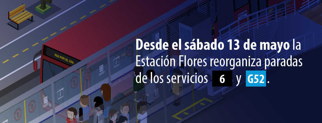 Estación Flores reorganiza sus paradas